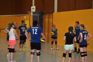 volleyball-spiel
